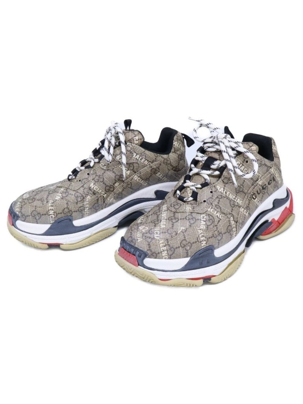 Gucci Balenciaga x the Hacker Project Triple S Sneakers